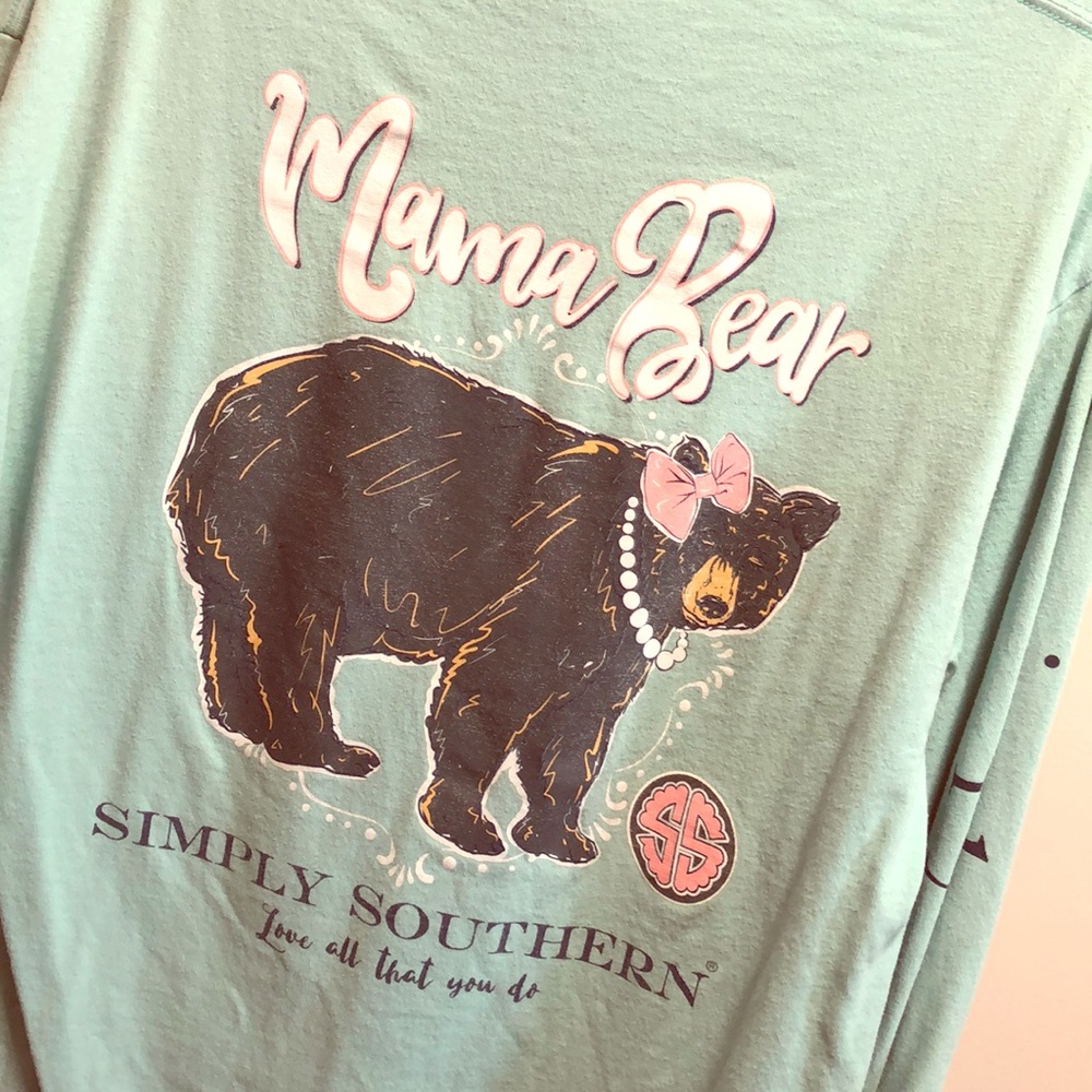 Simply Southern mama bear shirt